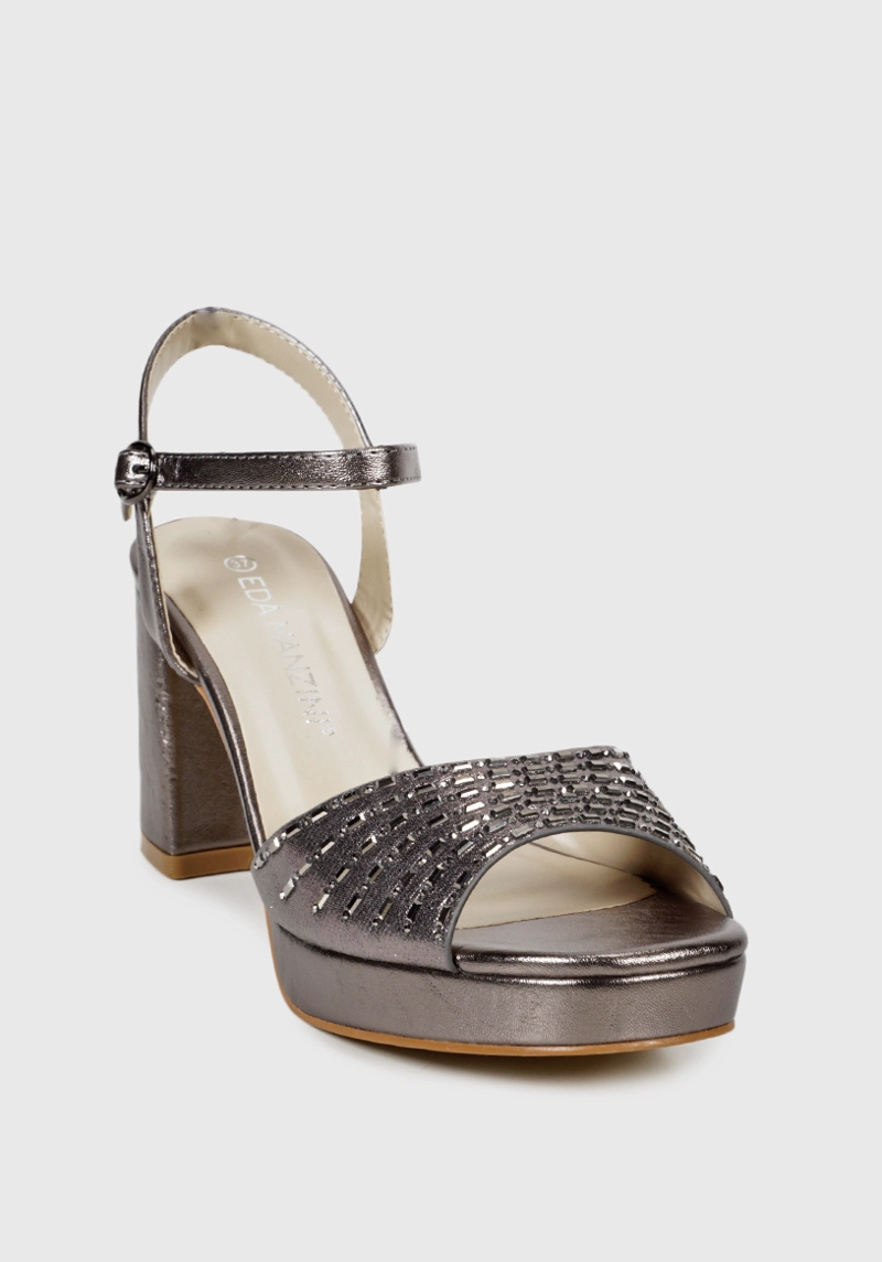 SANDALIA SABIRAH PLATEADO - 4