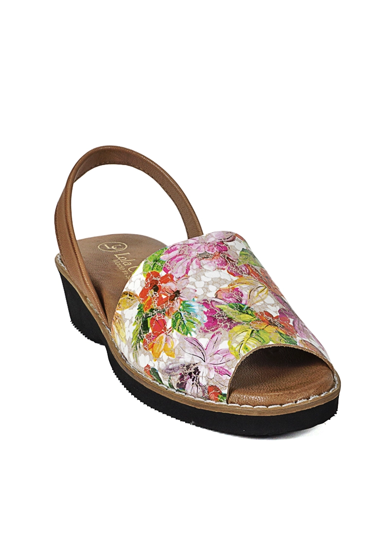 SANDALIA CUERO ANIKA MULTICOLOR - 5