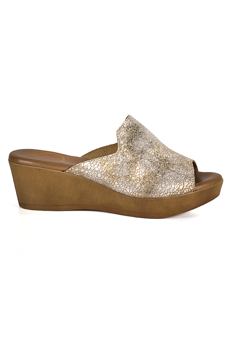 SANDALIA CUERO MADLEN BEIGE - 3