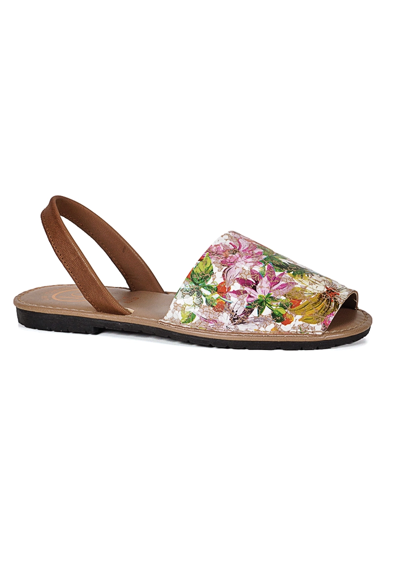 SANDALIA CUERO JISTICE MULTICOLOR - 1