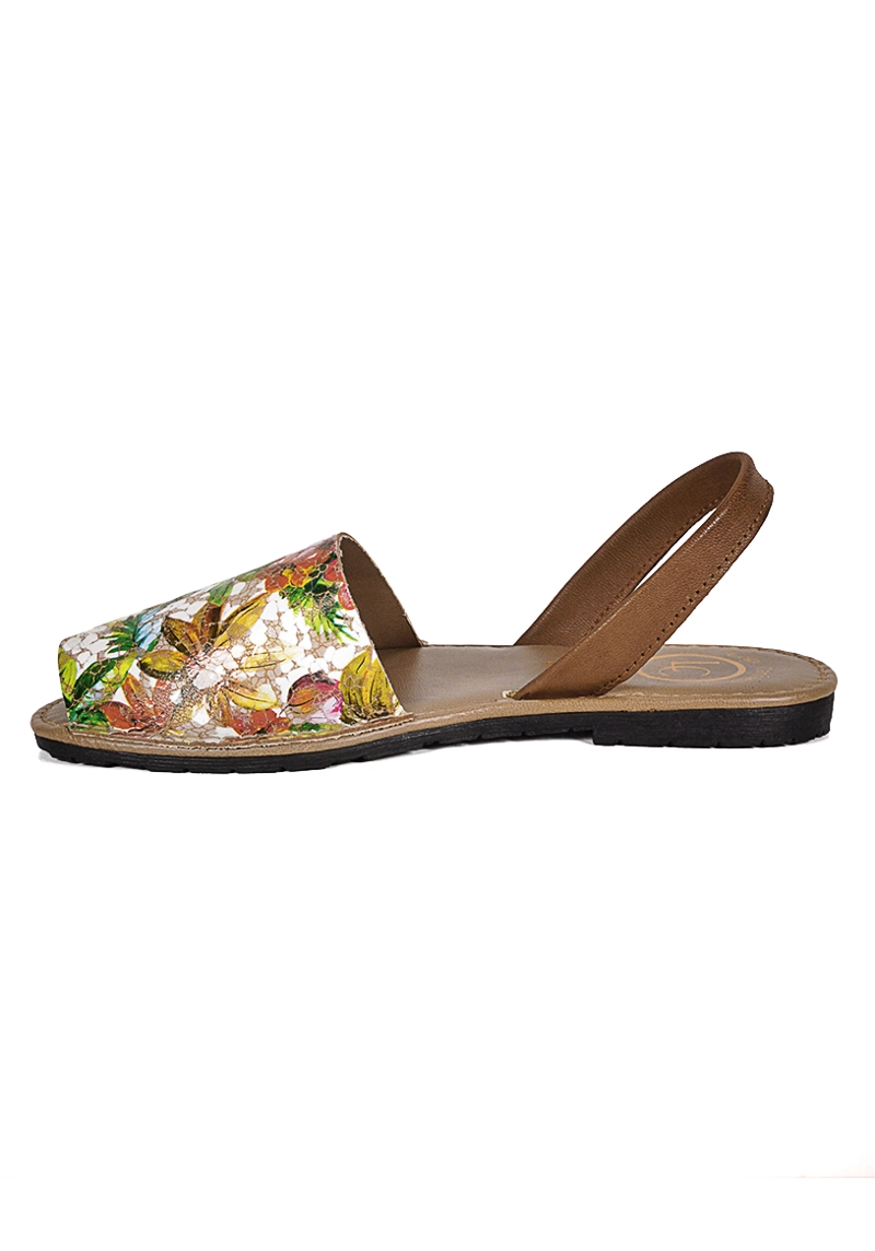 SANDALIA CUERO JISTICE MULTICOLOR - 5