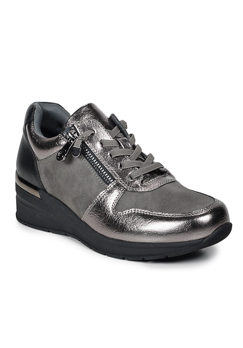 ZAPATILLA ALANNAH GRIS - 2