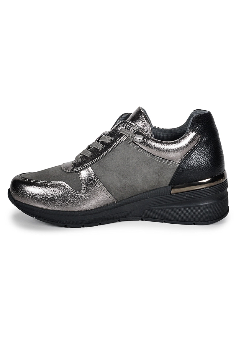 ZAPATILLA ALANNAH GRIS - 3
