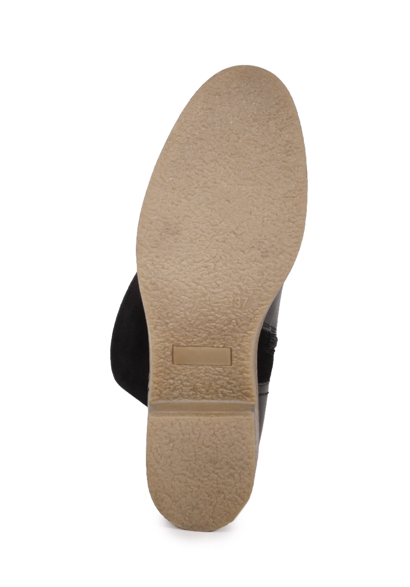 BOTIN CUERO ARAMBE NEGRO - 5