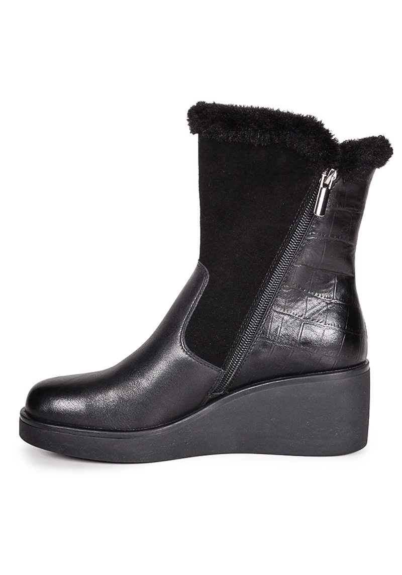 BOTIN CUERO DANIX NEGRO - 3