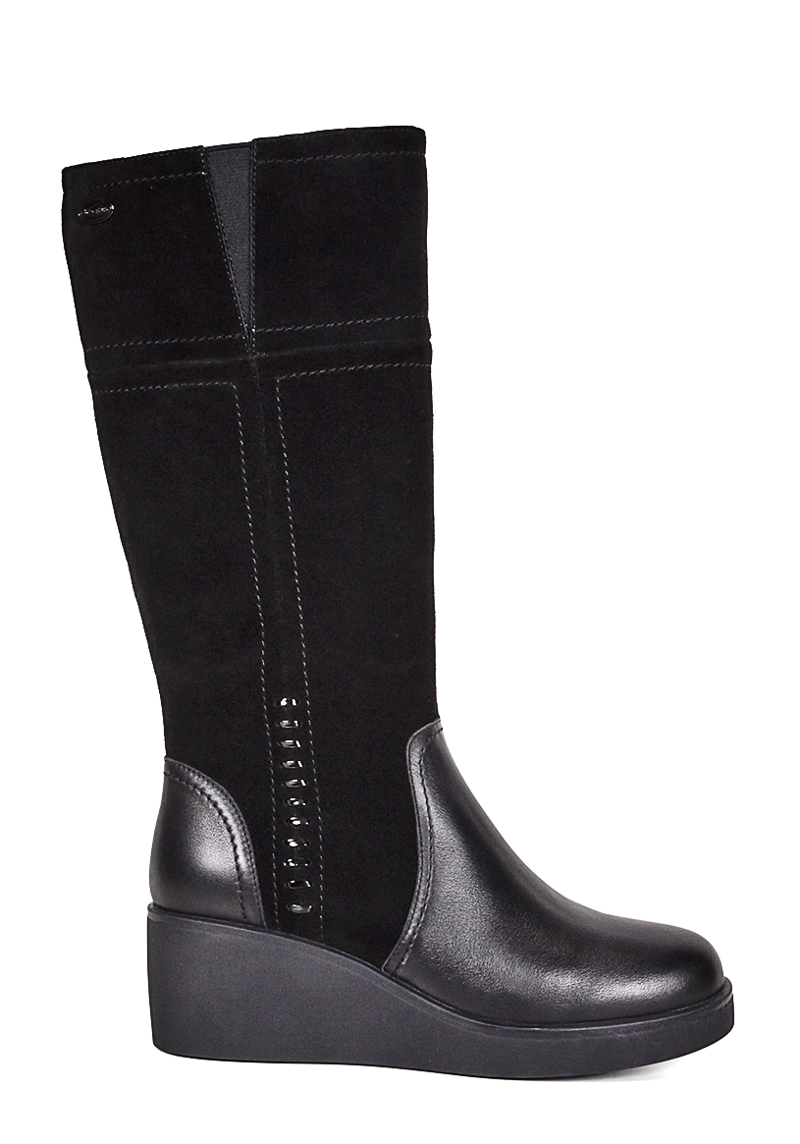 BOTA CUERO CELINA NEGRO - 1