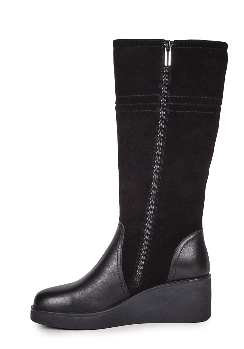 BOTA CUERO CELINA NEGRO - 3