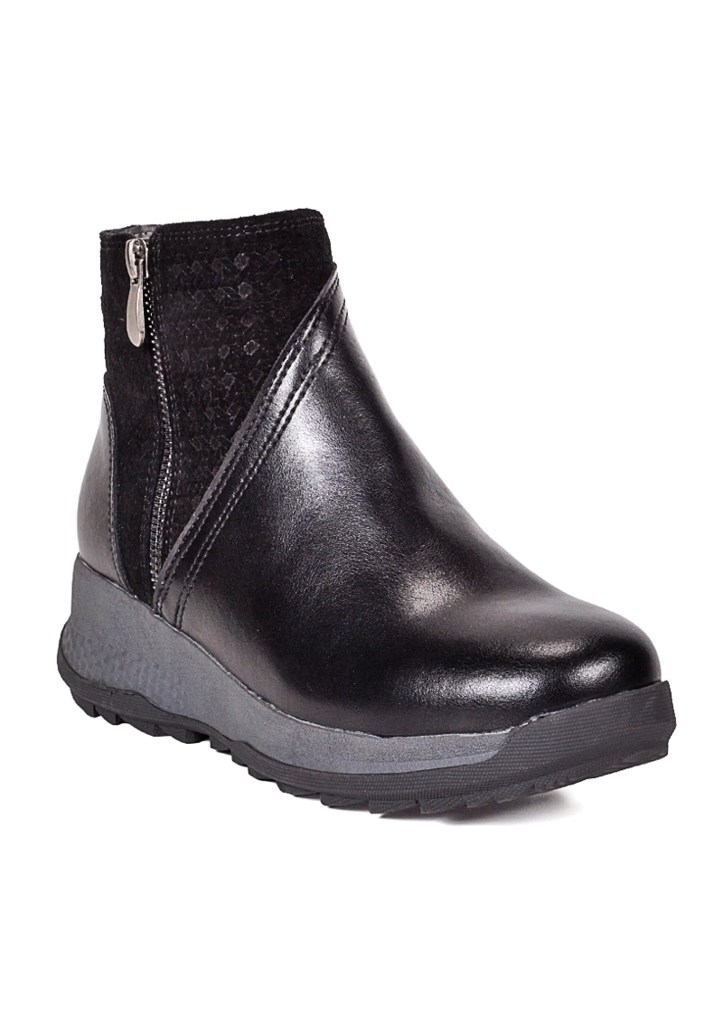 BOTIN CUERO ELIXE NEGRO - 2