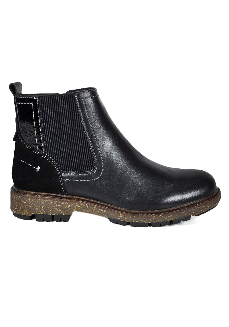 BOTIN CUERO ANYELINNA NEGRO - 1