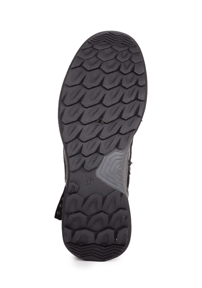 BOTIN CUERO INSELN NEGRO - 5
