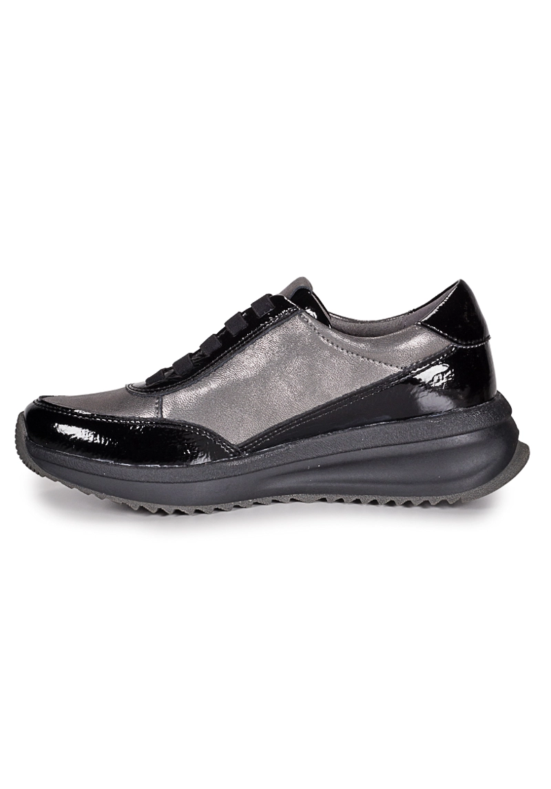 ZAPATILLA CUERO ANIELLA NEGRO - 3
