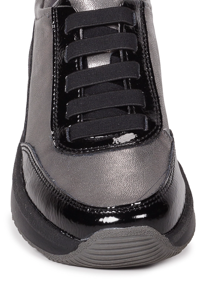 ZAPATILLA CUERO ANIELLA NEGRO - 4