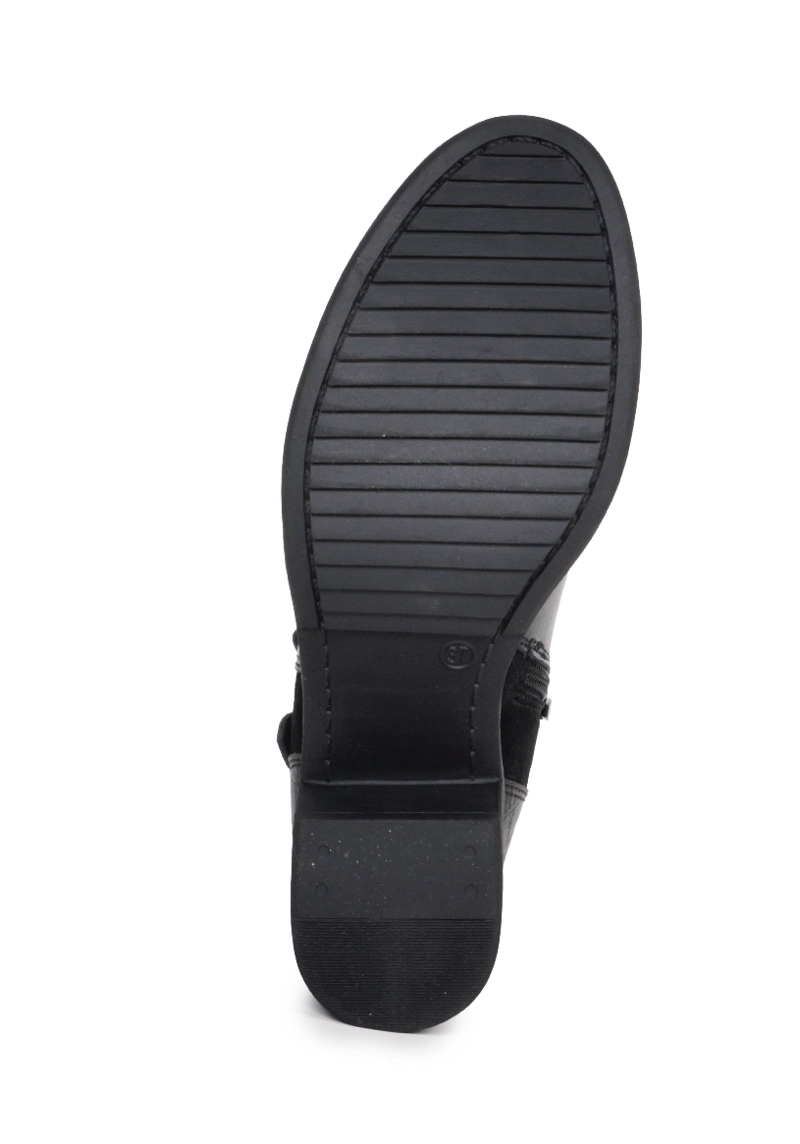 BOTIN CUERO DASHIEL NEGRO - 5