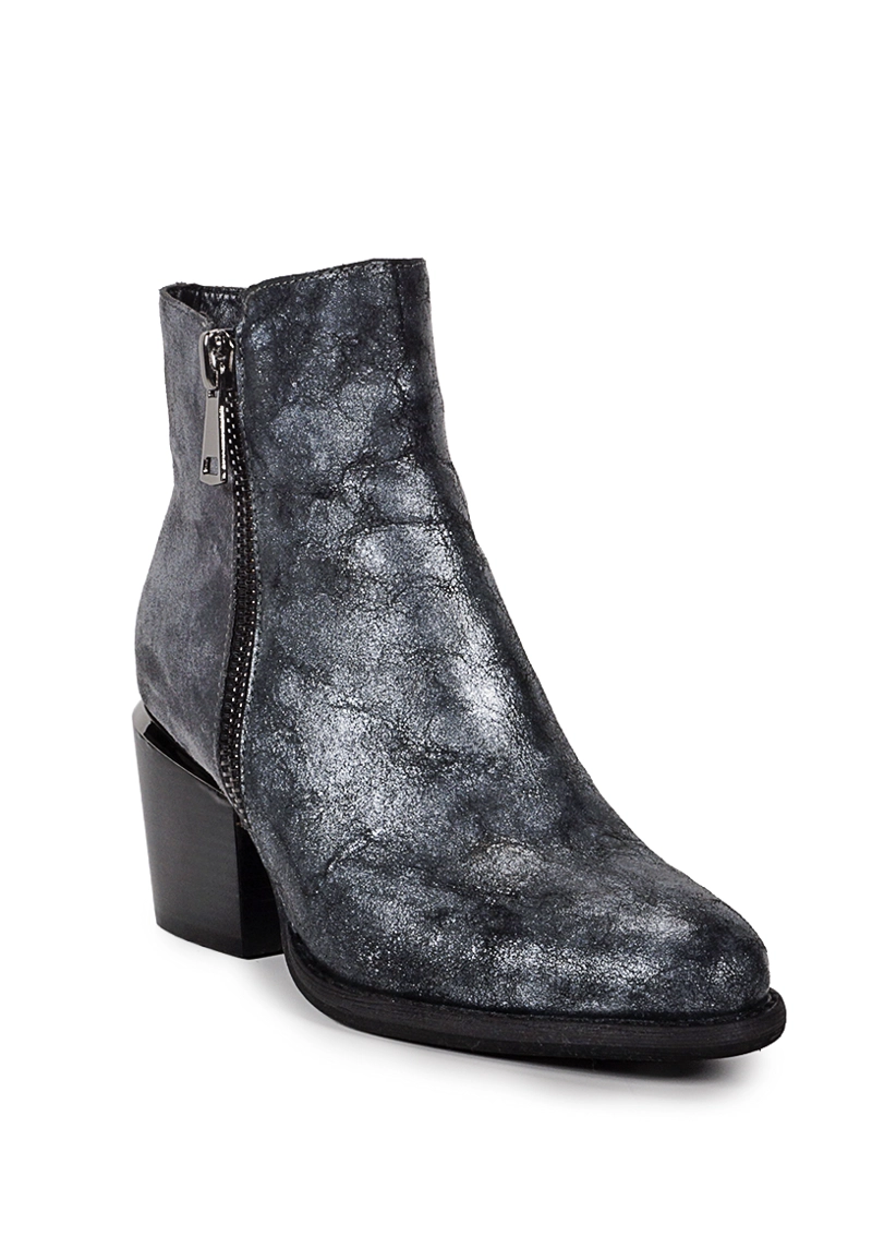 BOTIN CUERO BASILKY GRIS - 2