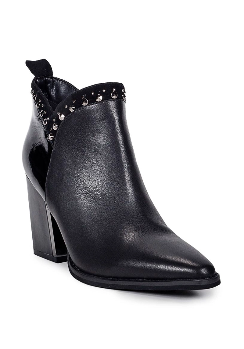 BOTIN CUERO ELIENNE NEGRO - 2