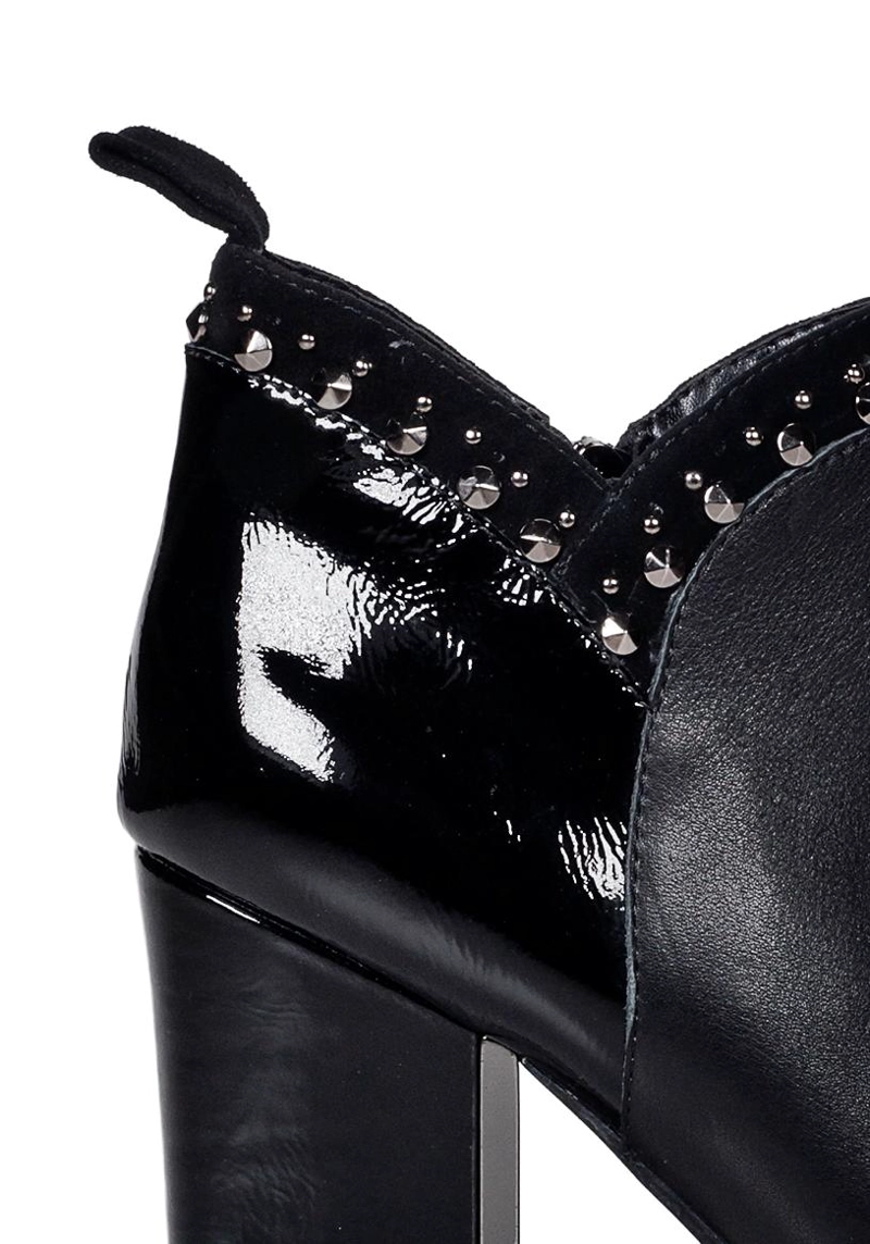 BOTIN CUERO ELIENNE NEGRO - 4