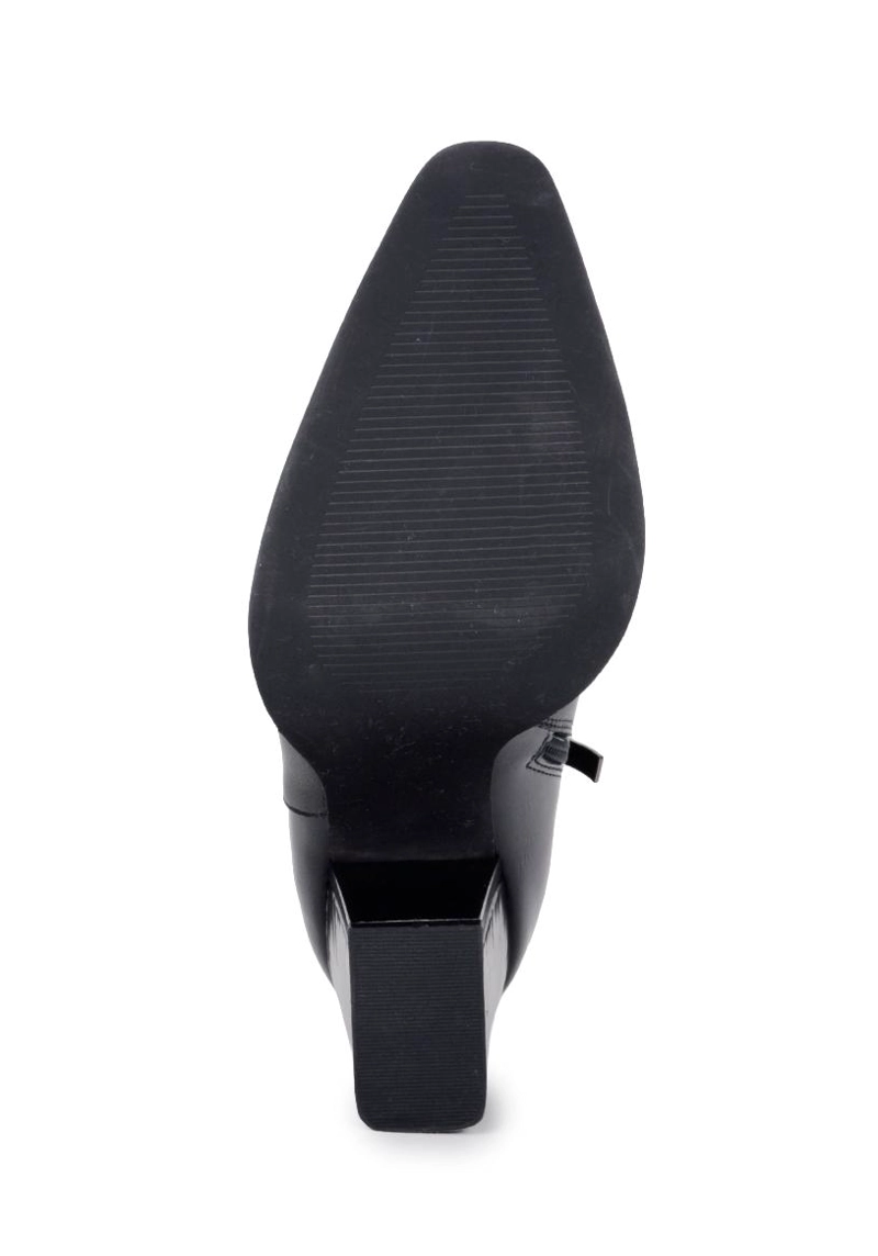 BOTIN CUERO ELIENNE NEGRO - 5