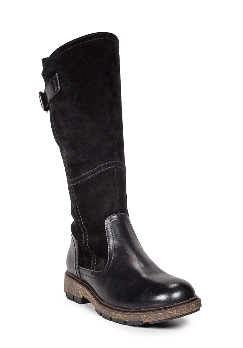 BOTA CUERO CAROLYNE NEGRO - 2