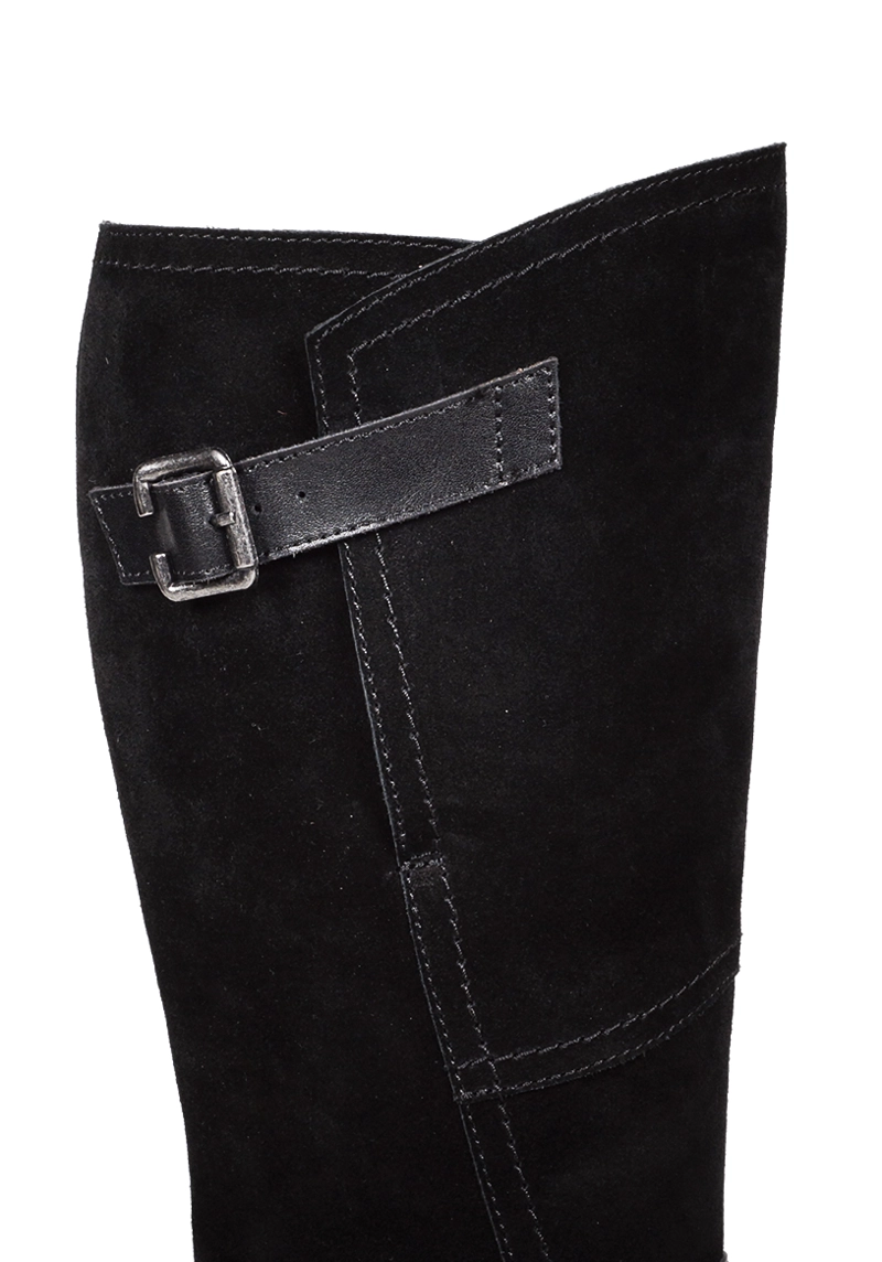 BOTA CUERO CAROLYNE NEGRO - 4