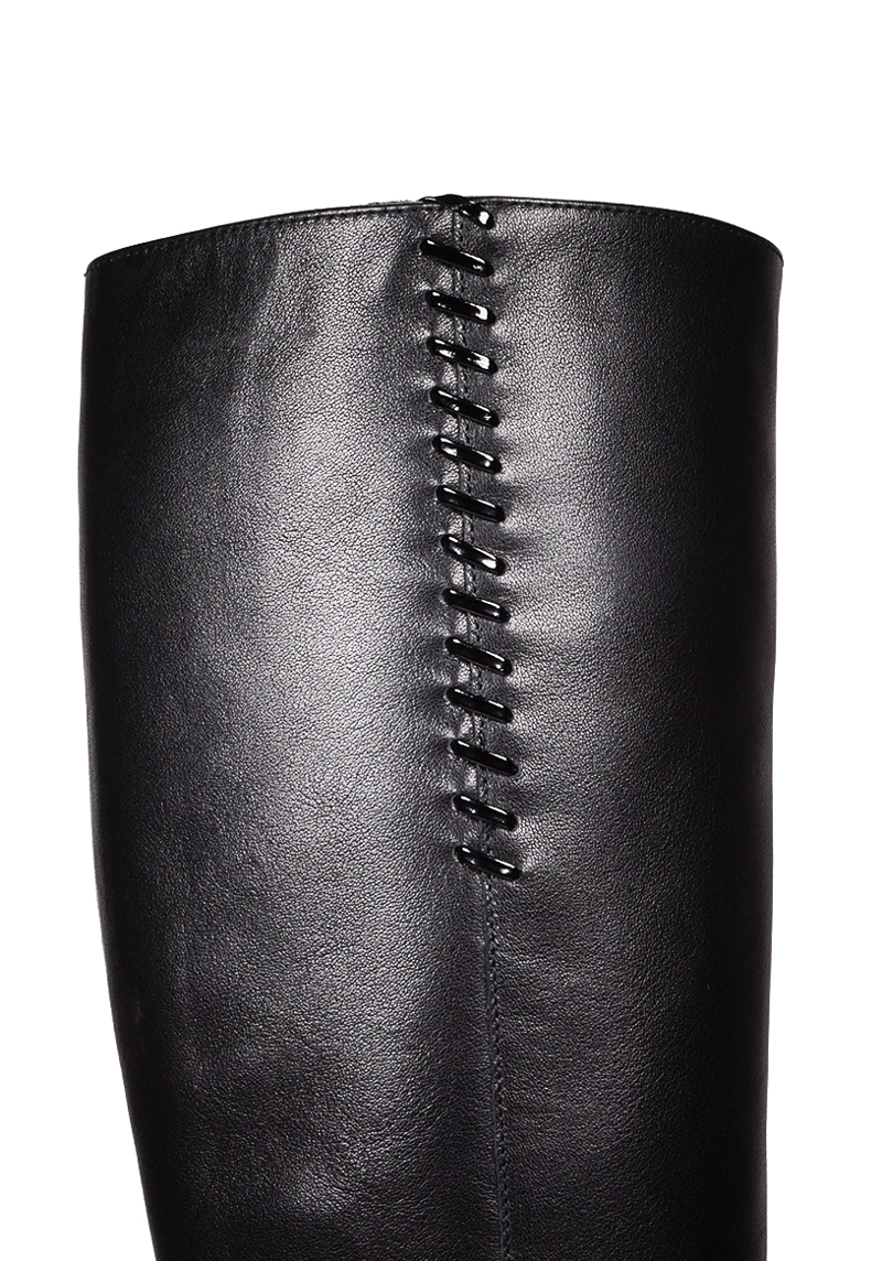 BOTA CUERO GLISH NEGRO - 4