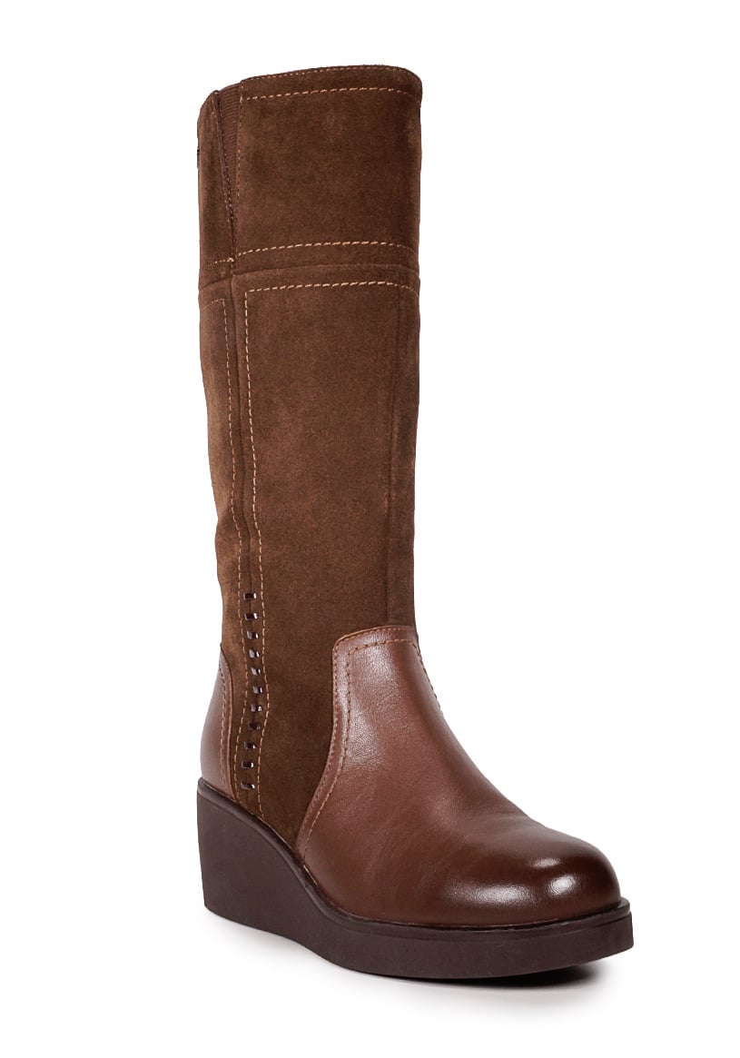 BOTA CUERO CELINA CAFE - 2
