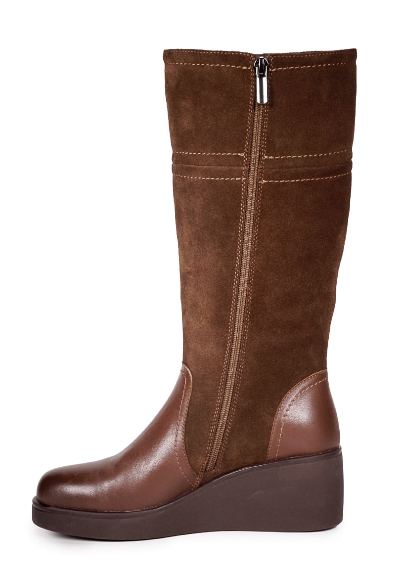 BOTA CUERO CELINA CAFE - 3