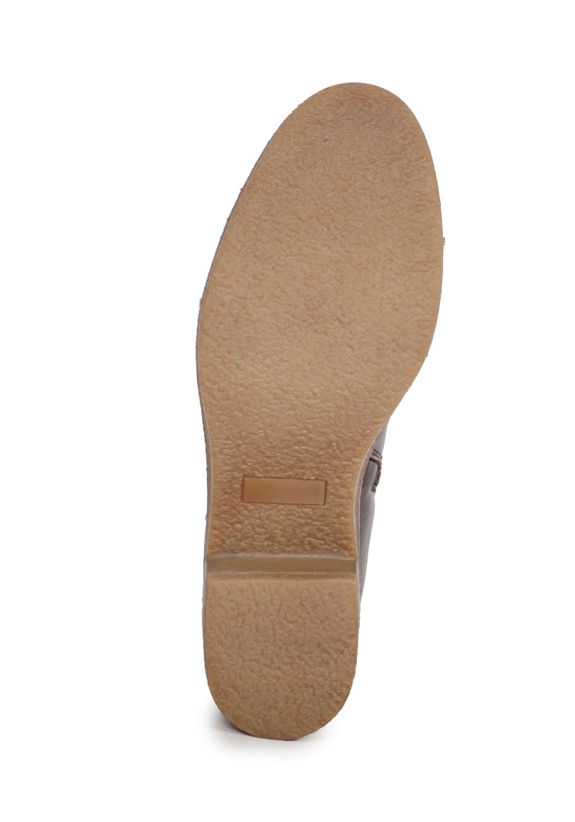 BOTIN CUERO LAYLA CAFE  OSCURO - 5