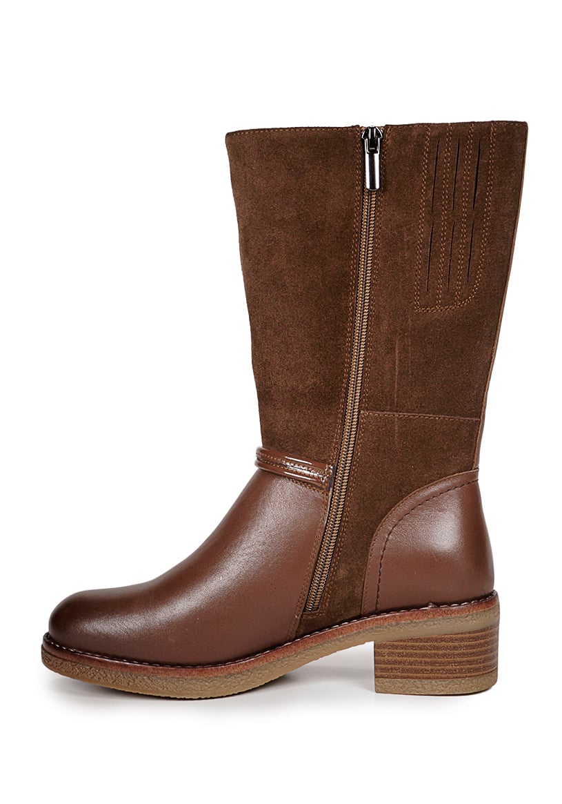 BOTIN CUERO ARAMBE CAFE - 3