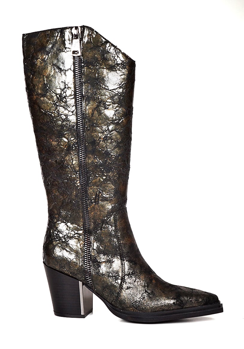 BOTA CUERO ANNETTE BRONCE - 1