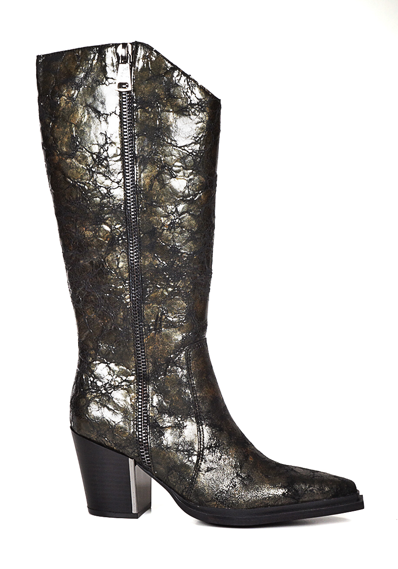 BOTA CUERO ANNETTE BRONCE - 1