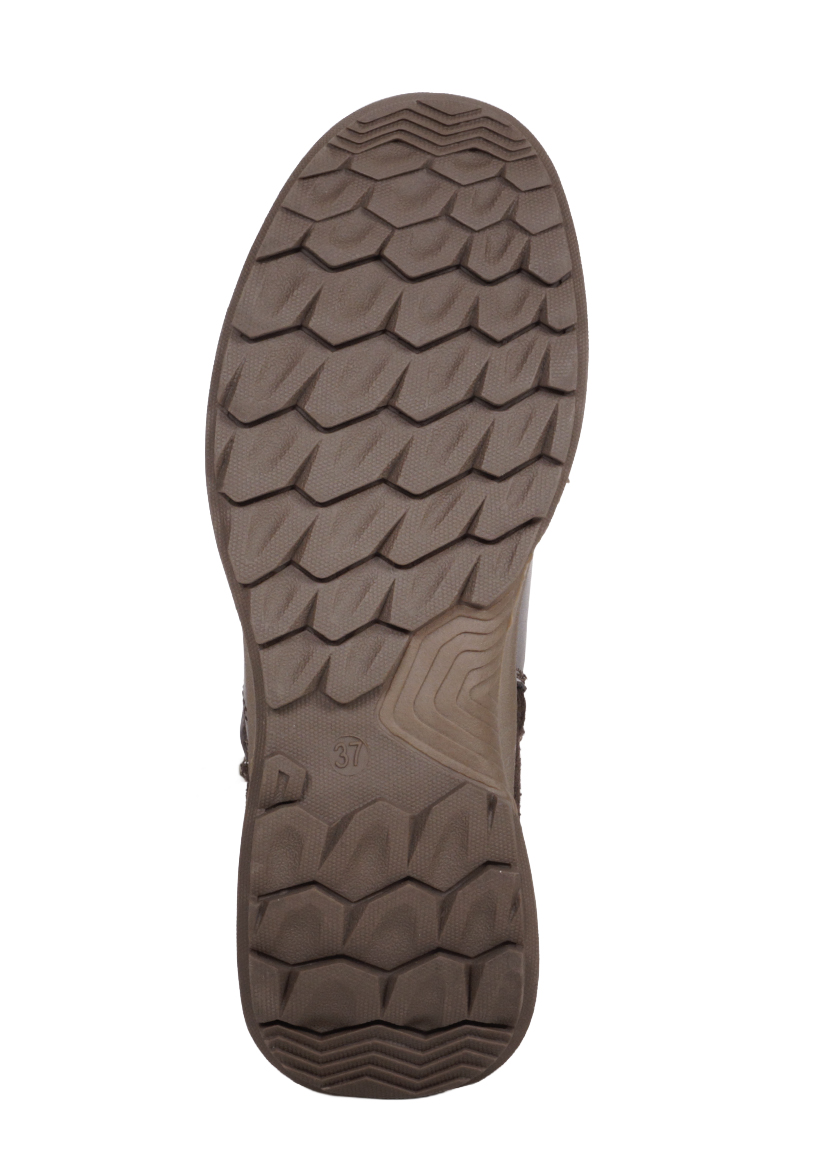 BOTIN CUERO ELIXE CAFE - 5