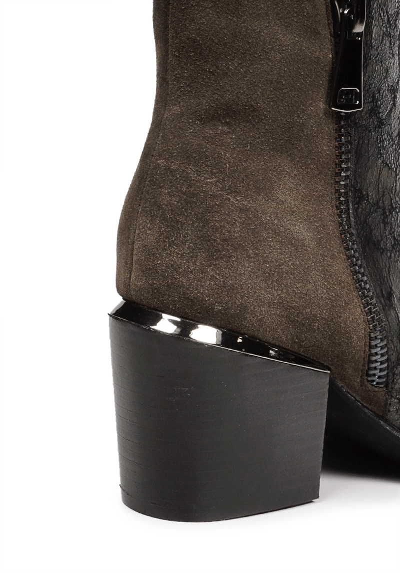 BOTIN CUERO BASILKY BRONCE - 4