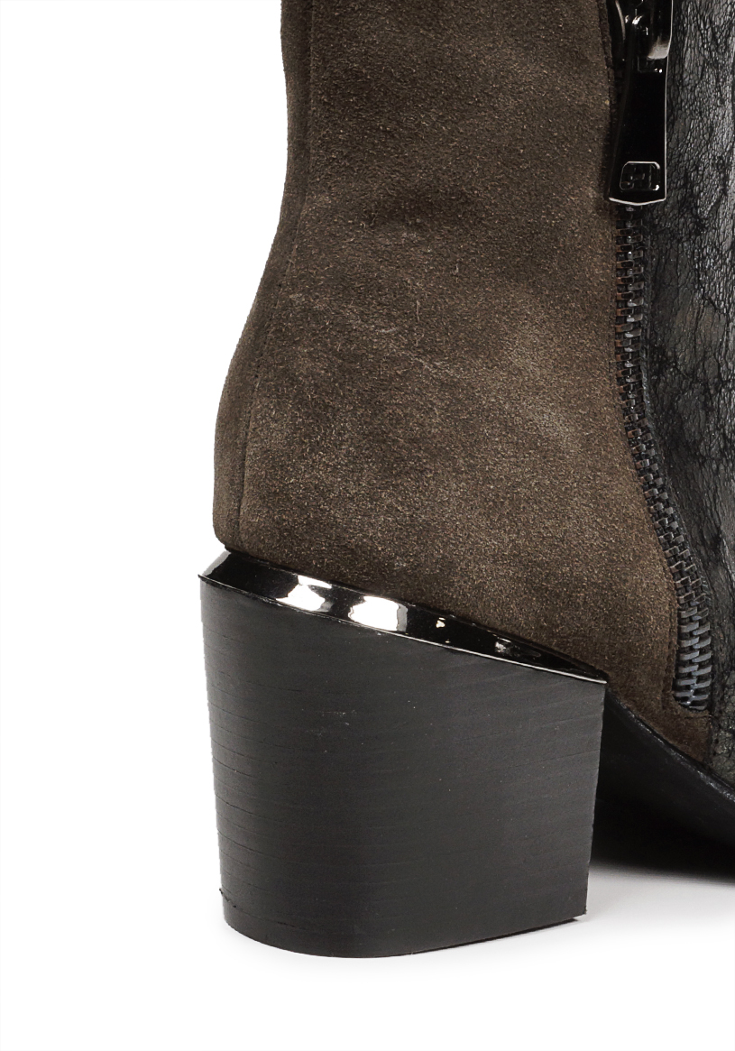 BOTIN CUERO BASILKY BRONCE - 4
