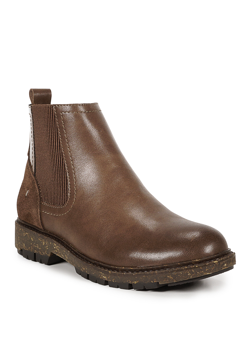 BOTIN CUERO ANYELINA CAFE - 2