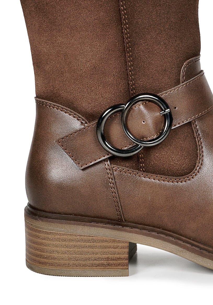 BOTA CUERO DIANE CAFE - 4