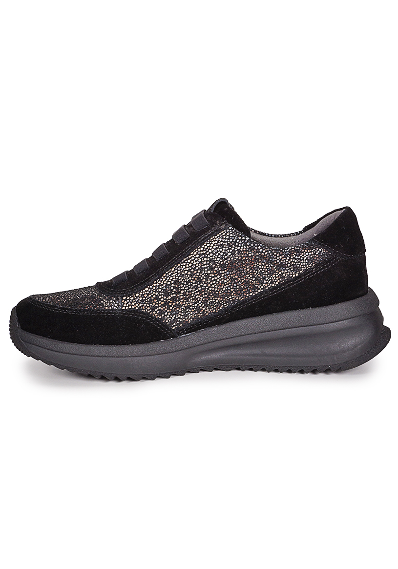 ZAPATILLA CUERO ANIELLA NEGRO - 3