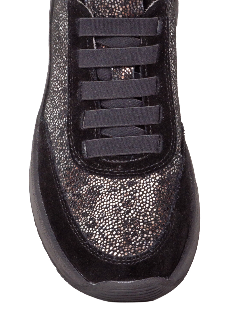 ZAPATILLA CUERO ANIELLA NEGRO - 4