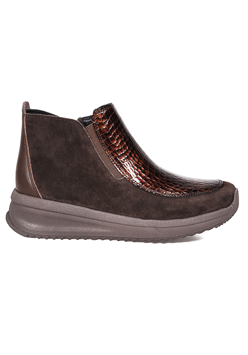BOTIN CUERO CAKTA CAFE - 1