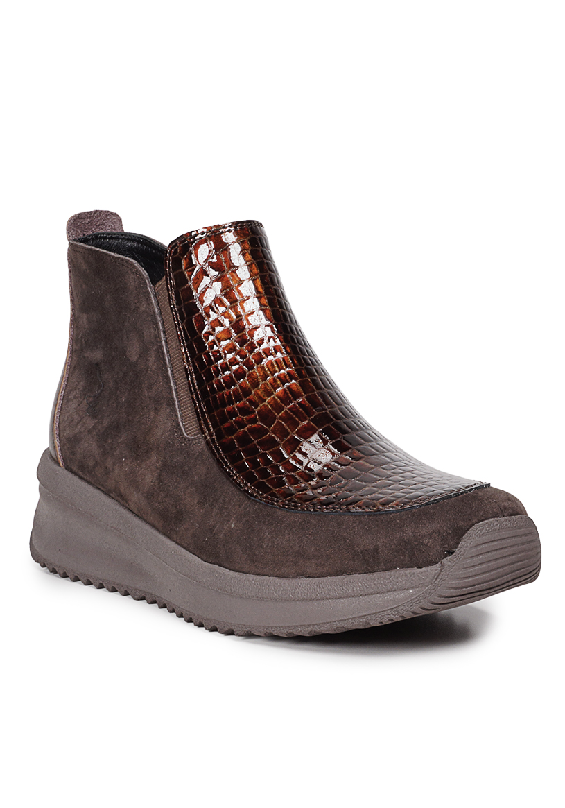 BOTIN CUERO CAKTA CAFE - 2