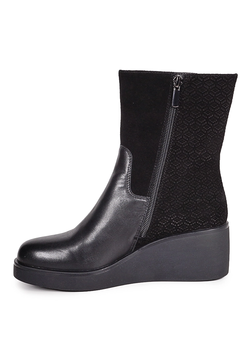 BOTA CUERO PRISMA NEGRO - 3