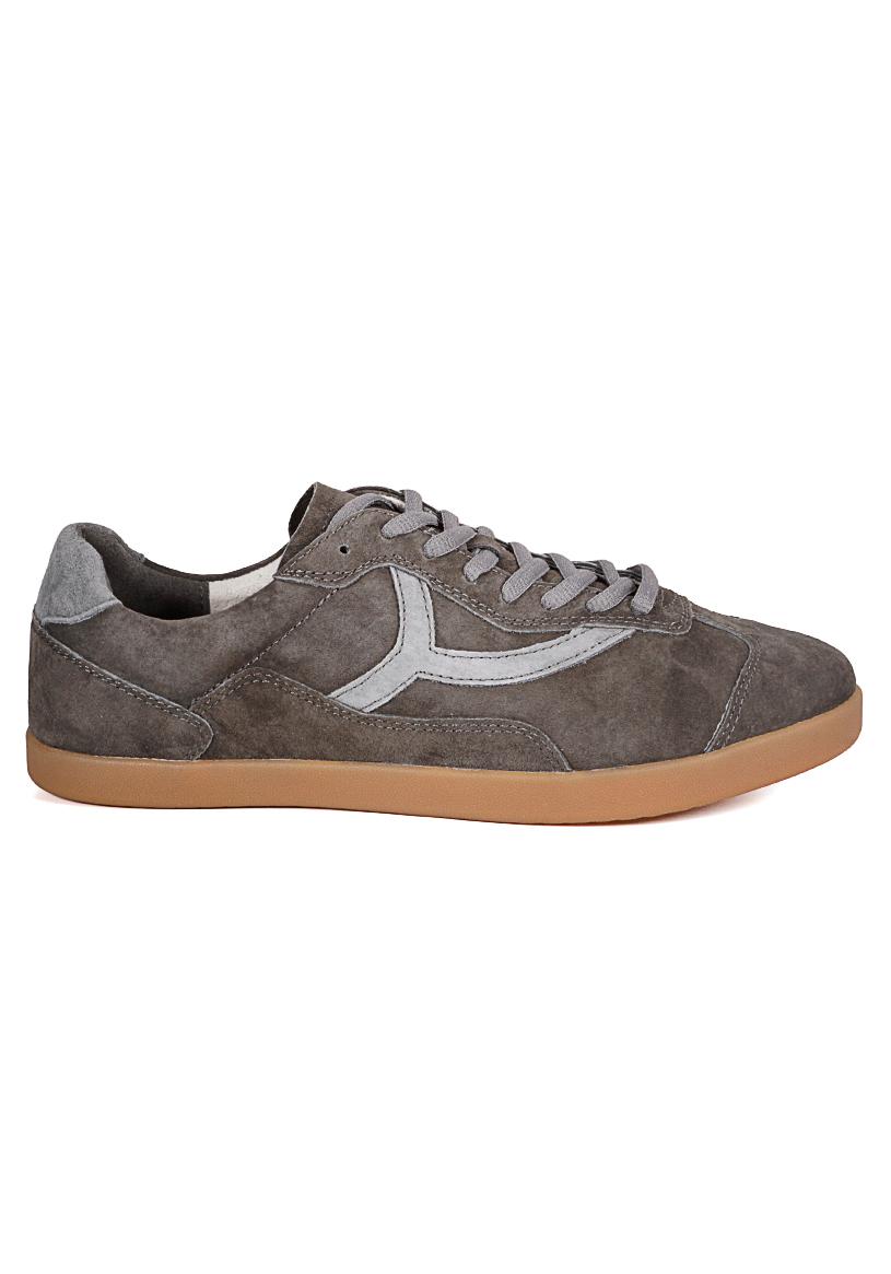 ZAPATILLA CUERO URBANA ALBERT GRIS - 1