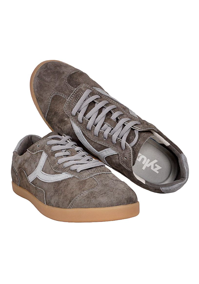ZAPATILLA CUERO URBANA ALBERT GRIS - 2