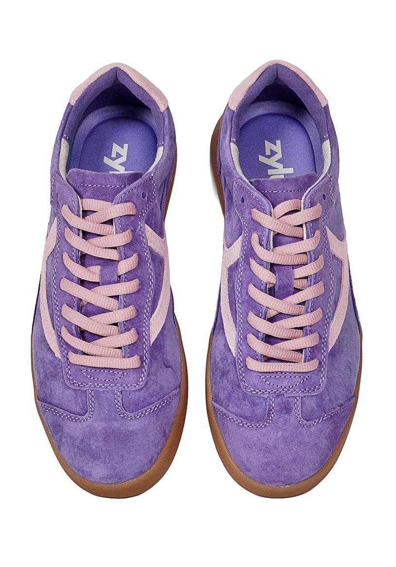 ZAPATILLA CUERO URBANA AMANDA VIOLETA - 3