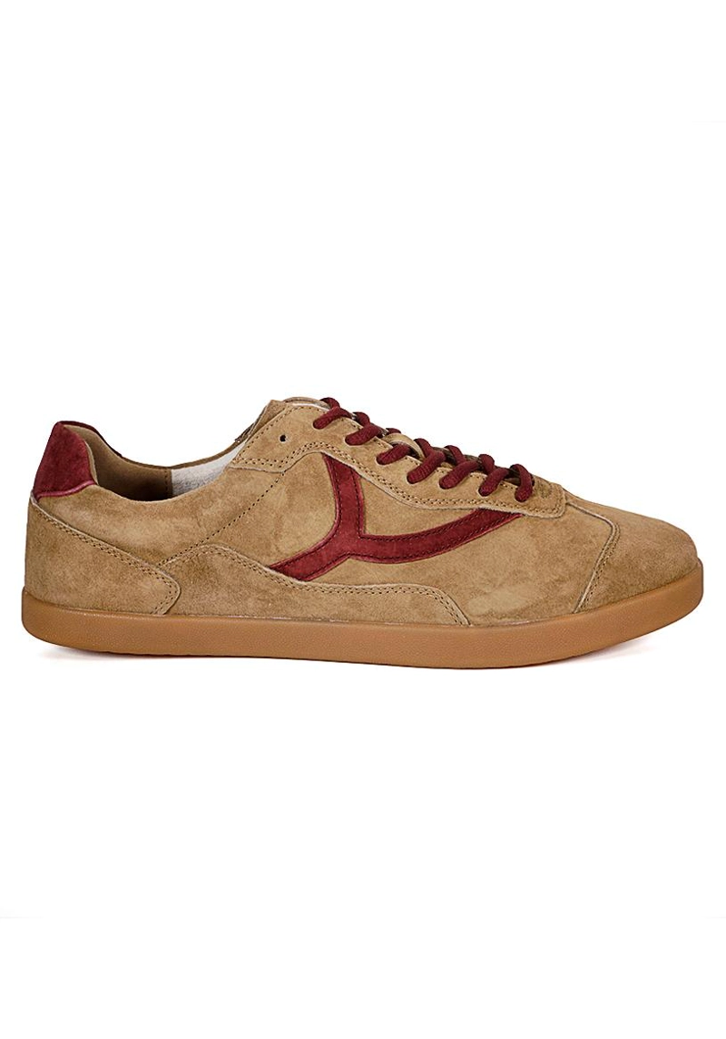 ZAPATILLA CUERO URBANA ALBERT CAMEL - 1