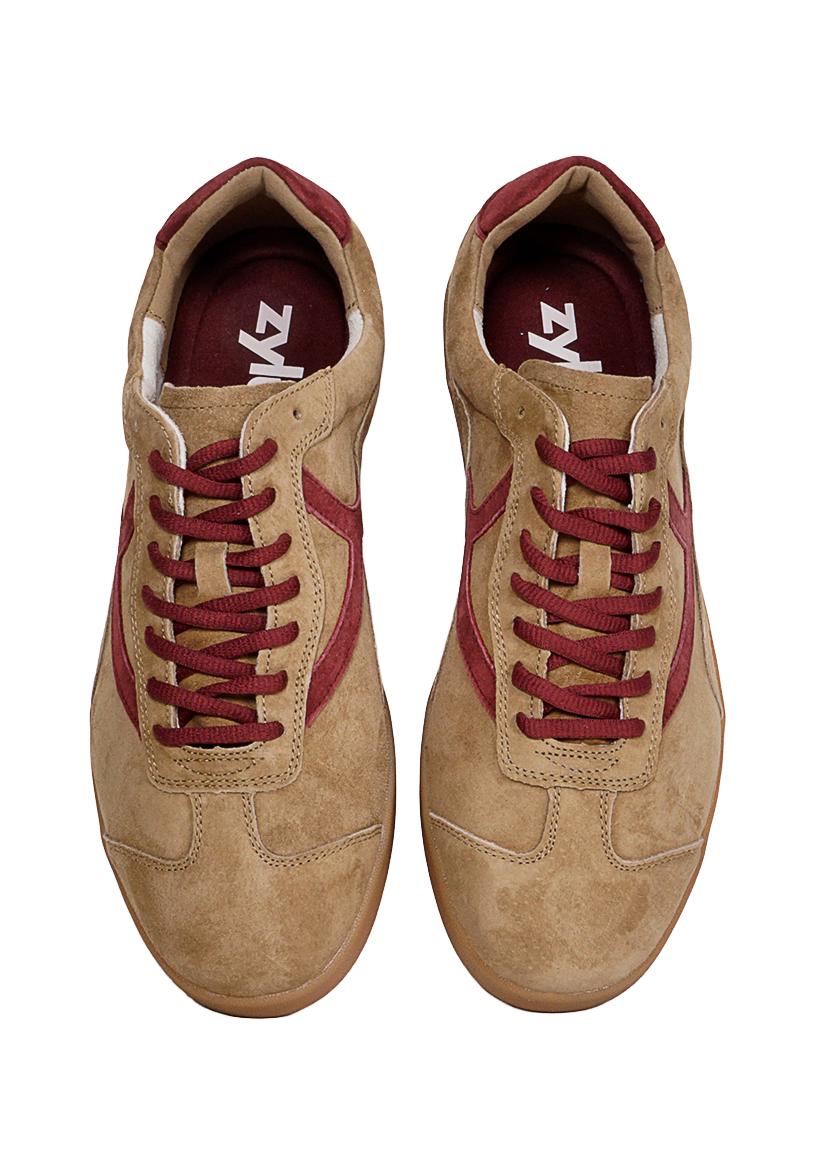 ZAPATILLA CUERO URBANA ALBERT CAMEL - 3