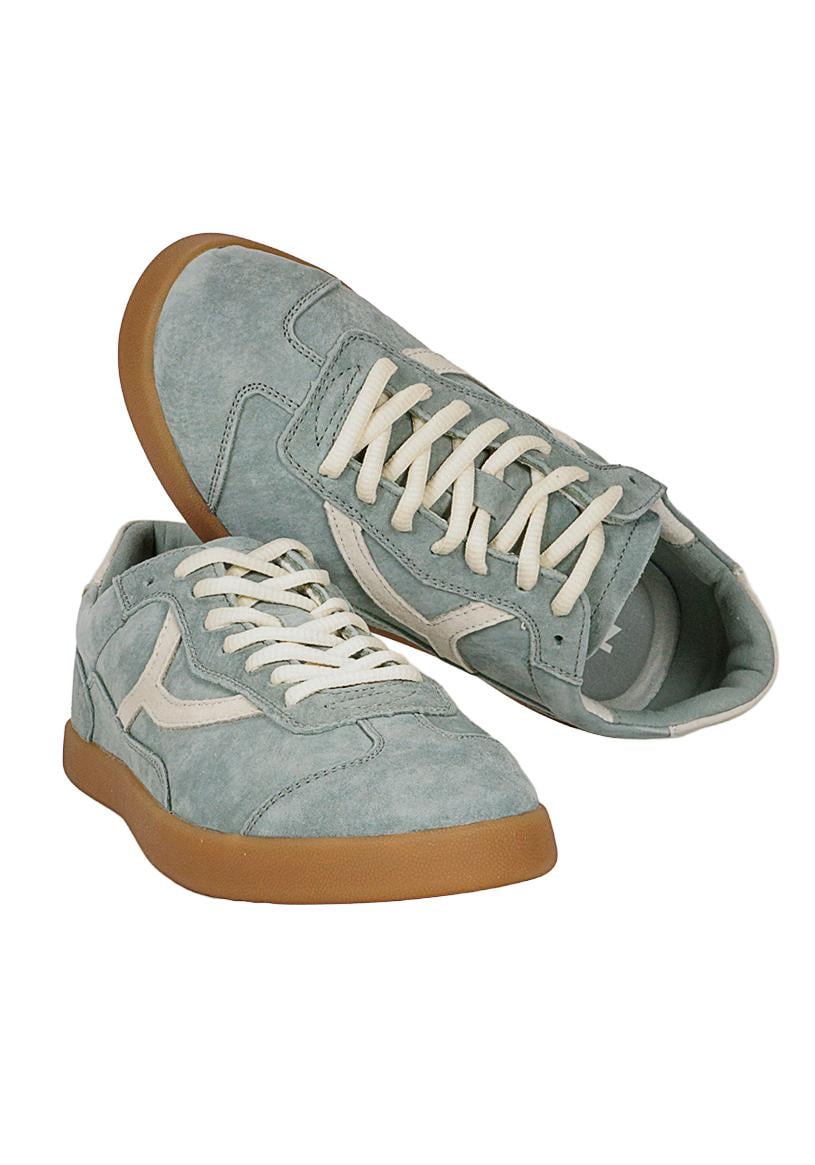 ZAPATILLA CUERO URBANA AMANDA VERDE - 2
