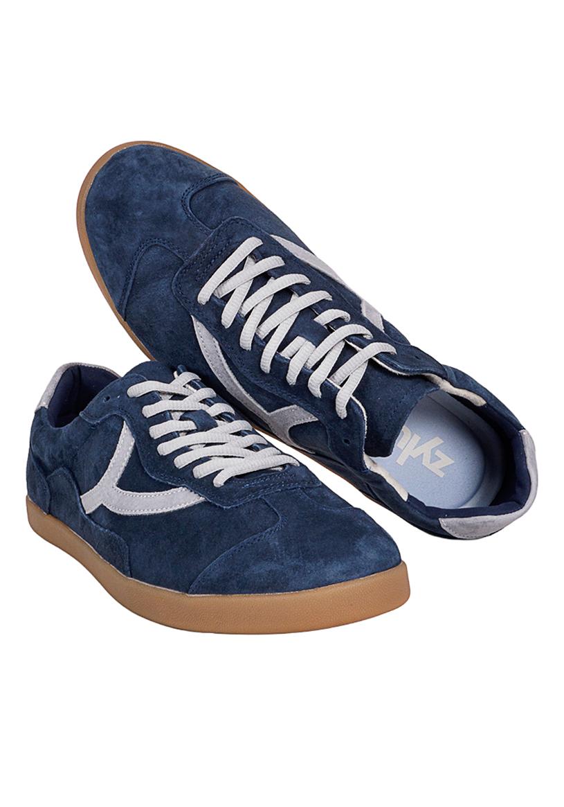 ZAPATILLA CUERO URBANA ALBERT AZUL - 2