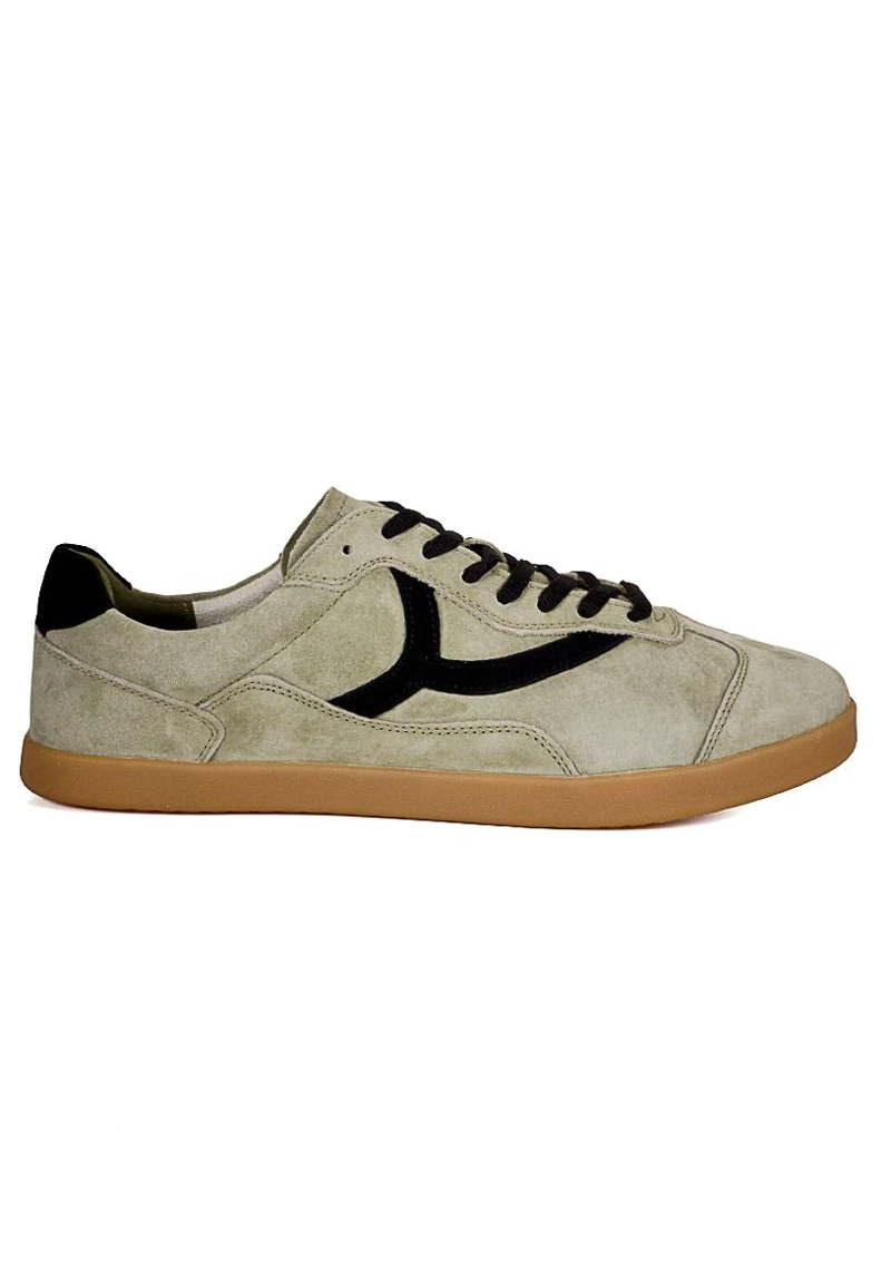 ZAPATILLA CUERO URBANA ALBERT KHAKI - 1