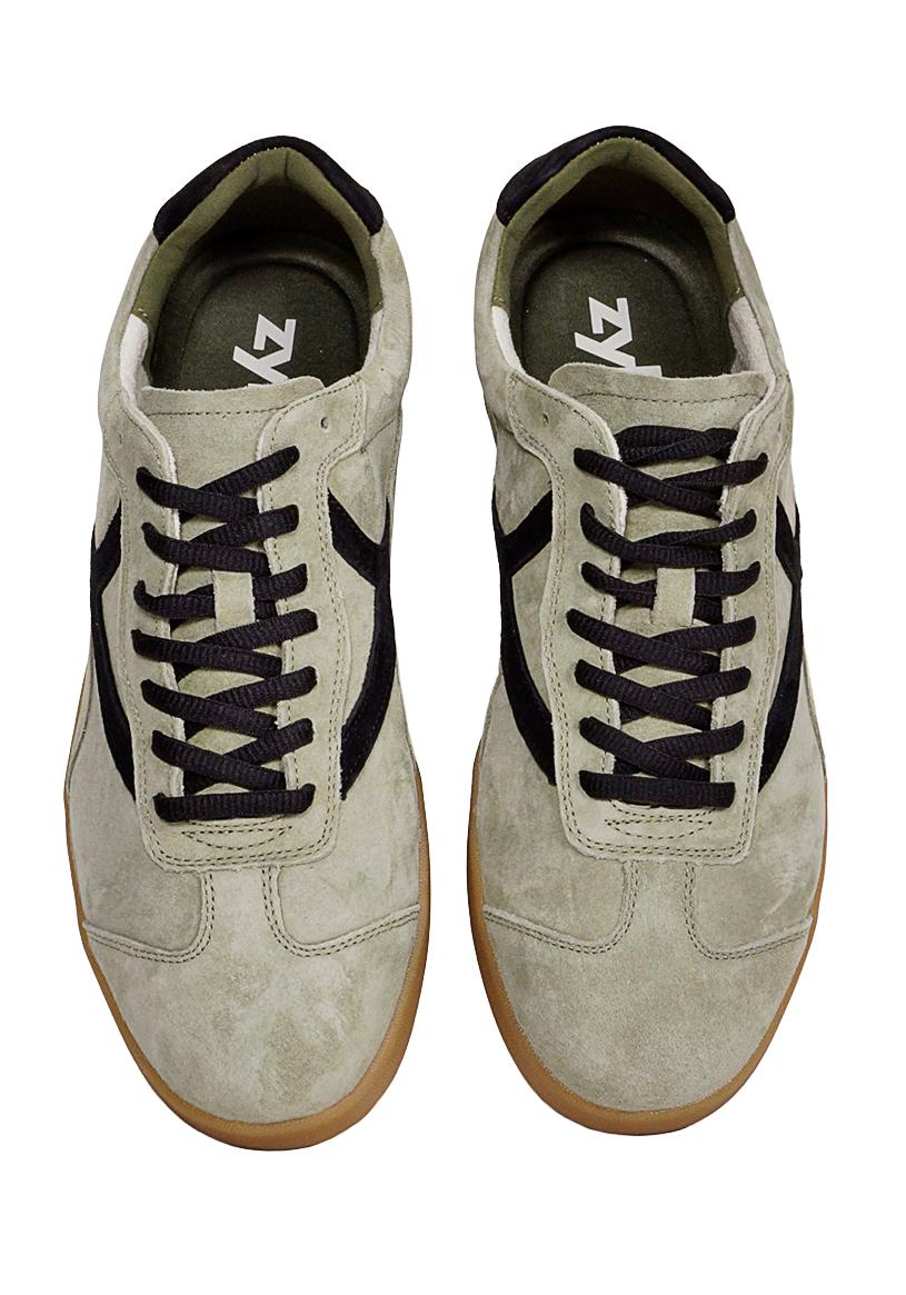 ZAPATILLA CUERO URBANA ALBERT KHAKI - 3