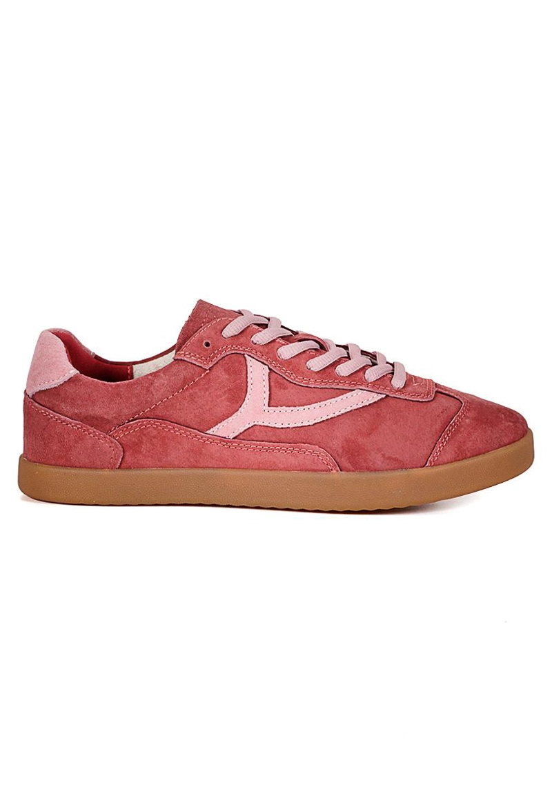 ZAPATILLA CUERO URBANA AMANDA ROJO - 1